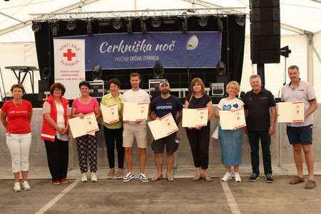 Podelitev priznanj krvodajalcev v okviru dneva zaščite in reševanja 28 foto Ljubo Vukelič